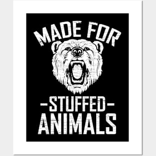 Taxidermist Made For Stuffed Animals Bear Taxidermy Posters and Art